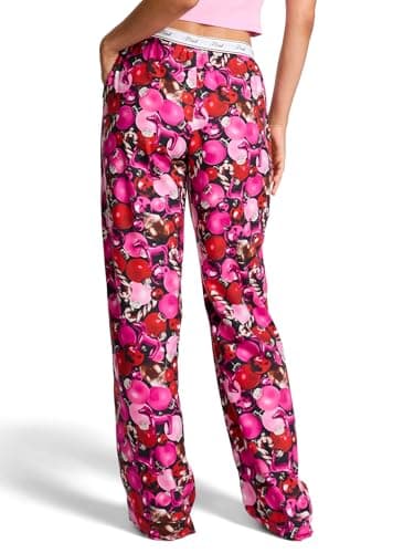 Victoria's Secret PINK Flannel Pajama Pants, Sleepwear for Women, Ornaments, M