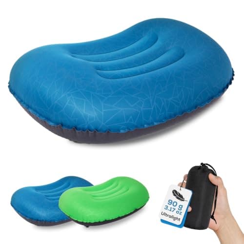 ATEPA Inflatable Pillow for Camping, 90 g Ultralight
