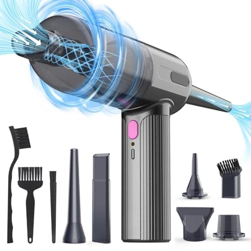 Hayousui 7000Pa Mini Handheld Vacuum,4-in-1 Cordless Car Vacuum Cleaner