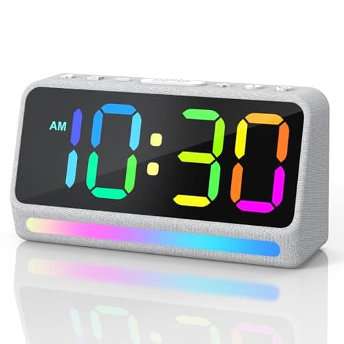 REACHER Extra Loud Alarm Clock for Heavy Sleepers Adults, Kids and Teens
