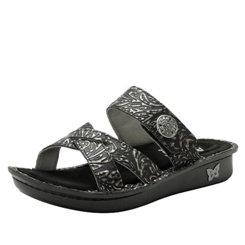 Alegria Womens Victoriah Show Boat Leather Slide Sandal 10.5-11 M US