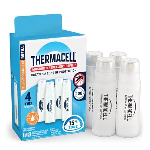 Thermacell Fuel-ZoneGuard Mosquito Repellent Butane Only Refills, 48-Hr
