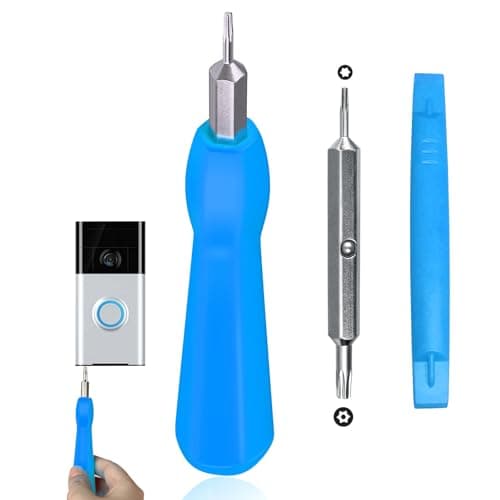 Video Screwdriver Bit Set for Battery and Wifi Access(Blue)