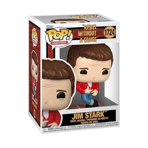 Funko Pop Movies: Rebel Without a Cause - Jim Stark - Collectable Vinyl Figure - Gift Idea - Official Merchandise - Toys for Kids & Adults - Drama Fans - Model Figure for Collectors and Display
