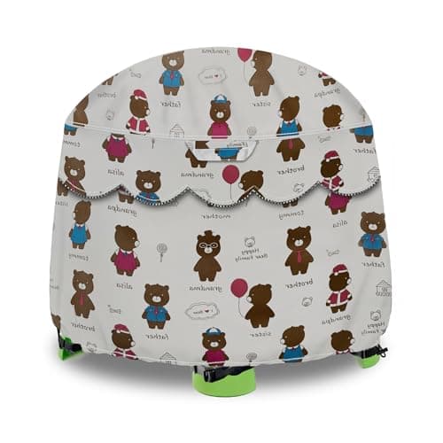 Kids Water Table Cover for Little Tikes Fish 'n Splash, Round Outdoor Cover