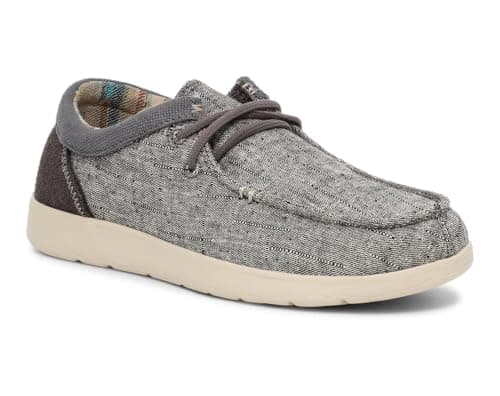 Sanuk Shaka Lite Loafers for Women | Womens Shoes | Slip On Shoes for Women | Comfort Foam Footbed, Washed Black, 8.5