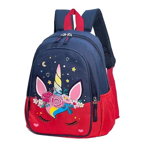 POWOFUN 13 inch Kids Unicorn Backpack For 3-4 Y Toddler Preschool