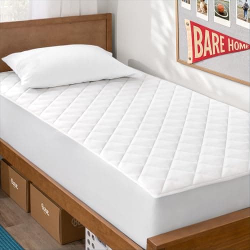 Bare Home Quilted Twin XL Mattress Pad