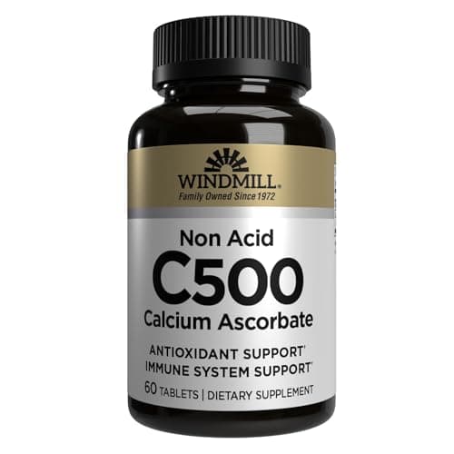 Vitamin C Tablet 500mg Non-Acid Wmill - 60 by Windmill