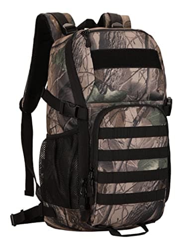 HUNTVP Tactical Backpack Military MOLLE Backpack Hunting Rucksack Gear Assault Pack 25L WR