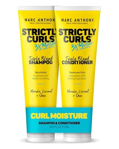 Marc Anthony StrictlyCurls 3X Moisture Curly Hair Shampoo & Conditioner Set
