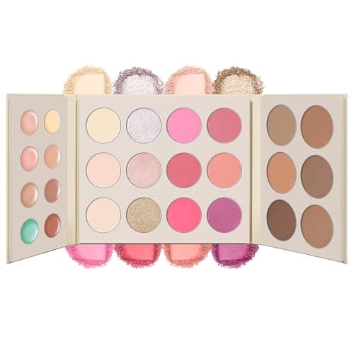 UCANBE 26-Color 4-in-1 Face Palette, Concealer Contour Blush Highlighter