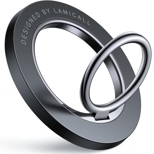 Lamicall Magnetic Phone Ring Grip for MagSafe, 360° Rotation Finger Holder