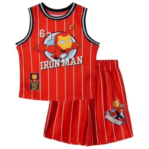Marvel Iron Man and His Awesome Friends Toddler Boys' Scarlet 2T