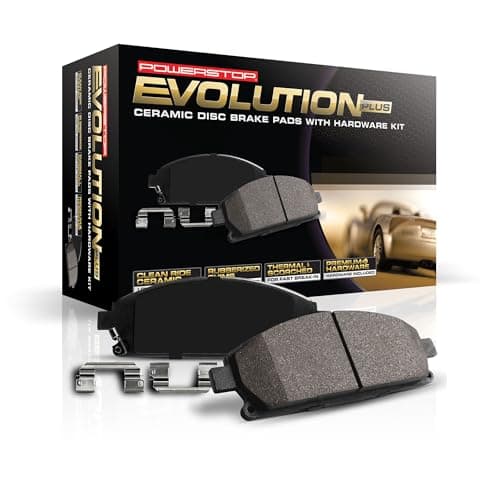 PowerStop Rear Brake Pads for Infiniti EX37 2013 |FX35 2003-08 |FX37 2013 |FX45 2003-08 |G25 2011-12 |Infiniti G35 2003-08 - Z17 Ceramic Brake Pads with Installation Hardware, 17-905