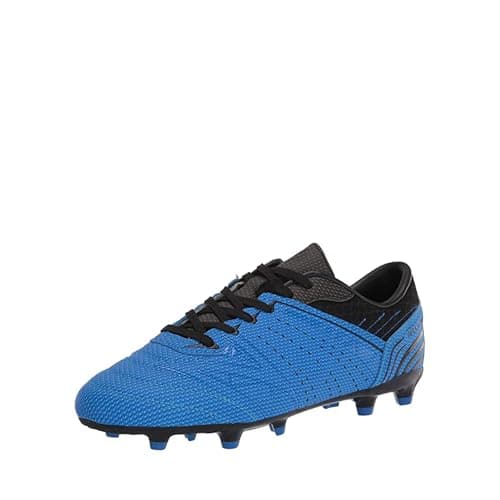 DREAM PAIRS Mens Sport Flexible Athletic Lace Up Light Weight Outdoor Cleats Football Soccer Shoes,Size 7,Royal/Black,160859-M