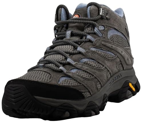 Merrell Women's Moab 3 Mid Waterproof, Granite, 10