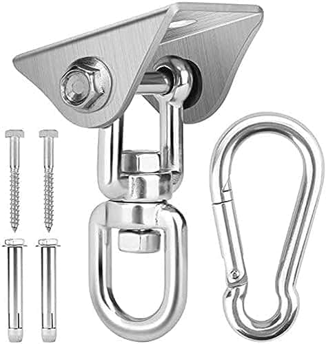 Jorohiker Hammock Hanging Kit - 1200 LB Capacity Heavy Duty 360° Rotating