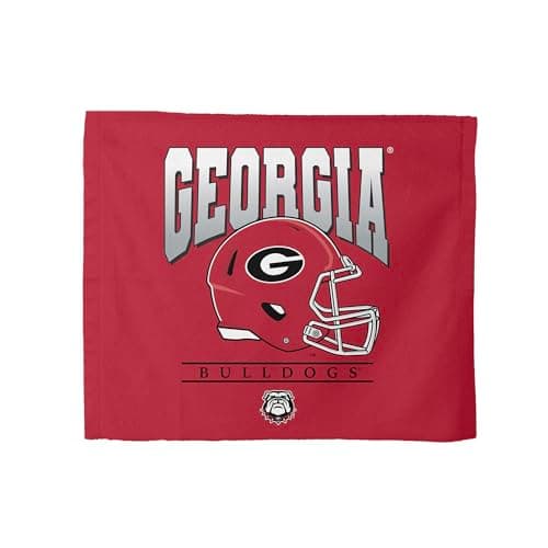 Northwest NCAA Georgia Bulldogs Rally Towel, Lightweight College Fan Gear, Wave Ready Stadium Sideline Accessory, 15 x 18 Inch