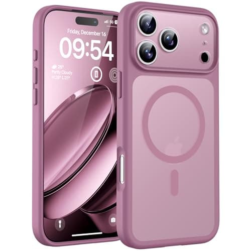TOCOL for iPhone 17 Pro Case, Compatible with MagSafe, Lilac Purple