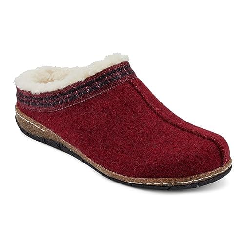 Earth® Women's ELYA Slip-on Clog, Red 600, 6.5 W