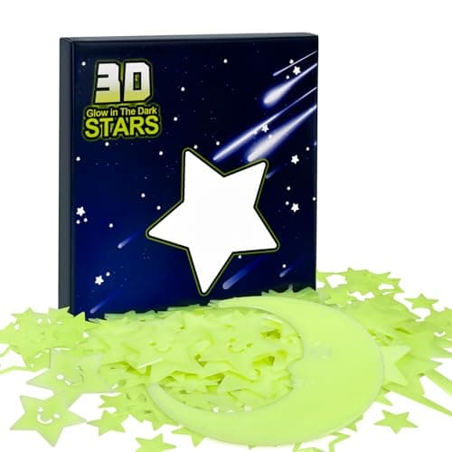 Valentines Day Gifts for Kids Stars - Glow in The Dark Stars Stickers for Ceiling Valentines Birthday for Kids Teen Boys Toddler Adults Room Decor Christmas Stocking Stuffers for Kids