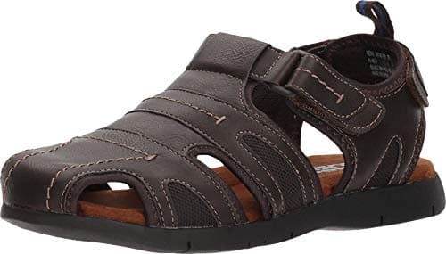 Nunn Bush Rio Grande Fisherman Closed Toe Sandal Brown 10