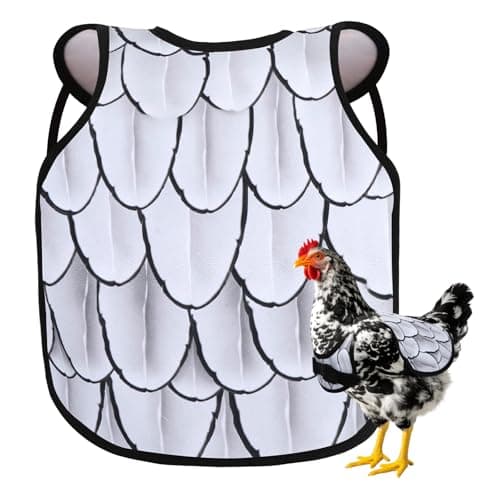 PETKNOWS Chicken Saddle for Hens, Adjustable Apron with Straps