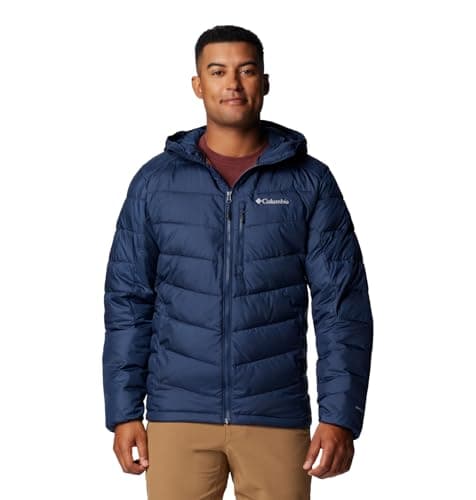 Columbia Men's Labyrinth Loop II Hooded Jacket, Collegiate Navy, XX-Large
