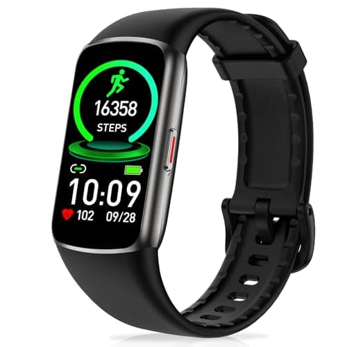 Zeacool Fitness Tracker with 24/7 Heart Rate, Blood Oxygen Sleep Monitor, 123 Sports Modes Calories Smart Watch,IP68 Waterproof Step Counter Activity Trackers Health Pedometer for Women Men (Bl