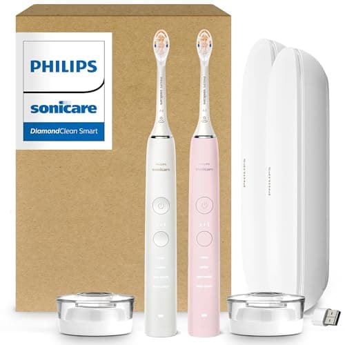 Philips Sonicare DiamondClean 9000 Electric Toothbrush Bundle, HX9912/72