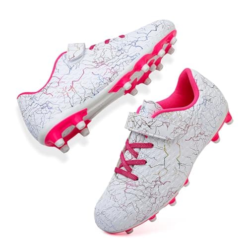 Kids Soccer Cleats Boys Girls Football Cleats Youth Football Shoes Tacos De Futbol para Niños Turf Low-Top Soccer Shoes Baseball Boots Professional Training Equipment