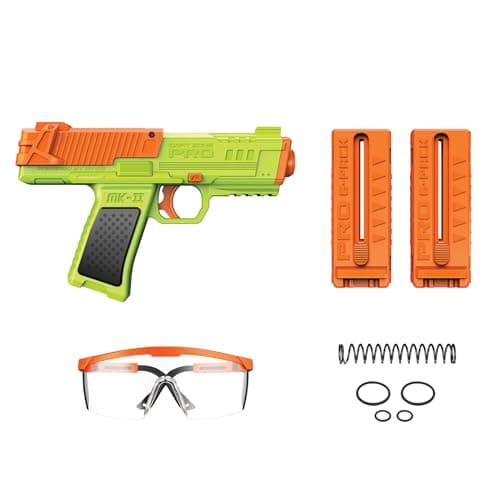 Dart Zone Pro-Series MK-2 Dart Blaster with 12 Nitroshot+ Darts