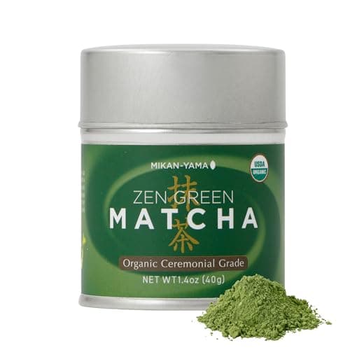 Mikan-Yama Organic Japanese Ceremonial Grade Matcha Powder 40g (1.41oz)