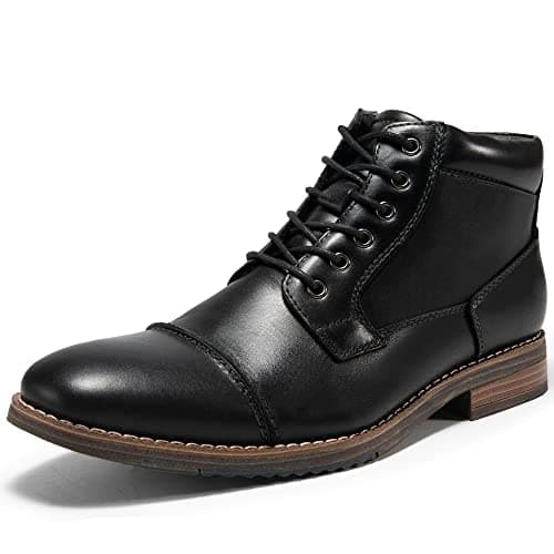 Arkbird Men's Dress Boots Genuine Leather Classic Casual Boots for Men
