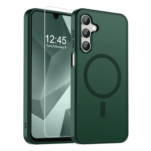SUPFINE Magnetic for Samsung Galaxy A17 / A16 5G Phone Case - Forest Green