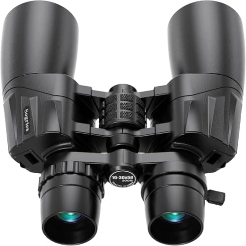 10-30x50 Zoom Binoculars for Adults High Powered