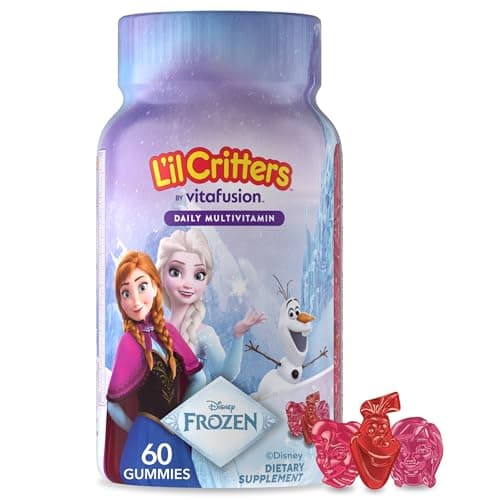 Lil Critters Disney Frozen Kids Multivitamin Gummies | 60 Count Gummy