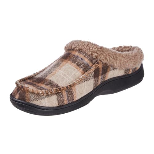 Indoor/Outdoor Lewis Clog Slippers with Memory Foam Comfort