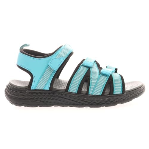 Propét Women's TravelActiv Adventure Sandal, Teal, 9.5 Wide