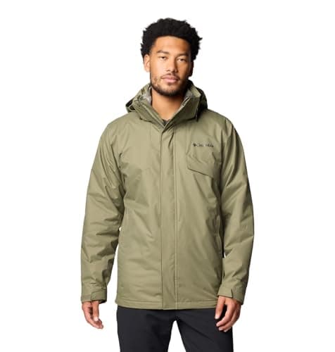 Columbia Men's Bugaboo III Fleece Interchange Jacket, Stone Green, 1X Big