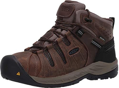 KEEN Utility Flint II Mid Waterproof (Steel Toe) Cascade Brown/Orion Blue 11 D (M)