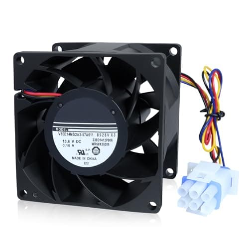 WR60X35205 Refrigerator Evaporator Fan Motor Compatible with GE Freezers - Replaces WR60X20880, WR60X24723, WR60X26281, WR60X29099, WR60X35665
