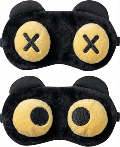 2 Pack Cat-Eye Mask for Sleeping, for Adult, Sleep Mask