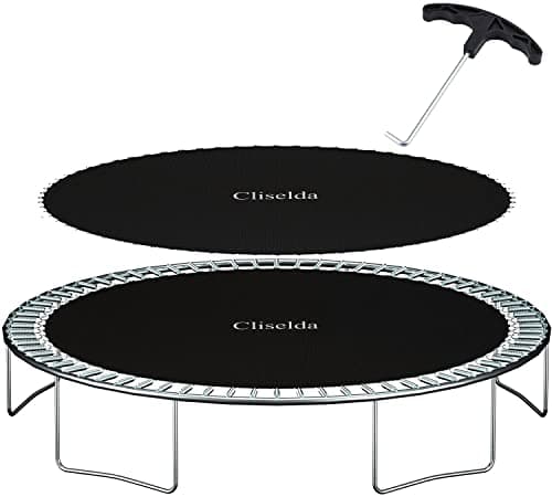Cliselda Trampoline Replacement Mat Fits 14 ft Round Frame 6.5-7" Springs