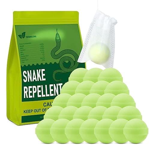 YUEQINGLONG 25 Pack Snake Be Gone for Yard Powerful Pet Safe