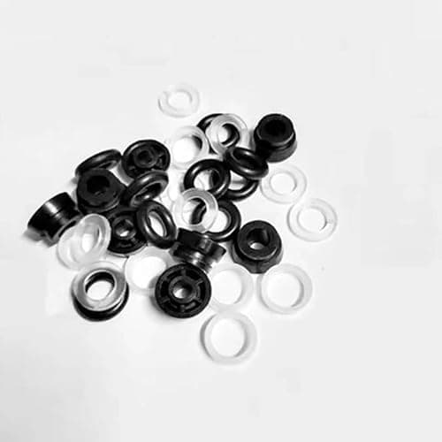 EASYFA 5sets Small Cylinder Piston Plunger Horizontal Seal Ring Kit, Universal Car 2T Auto Hydraulic Jack Oil Pump Parts(11MM)