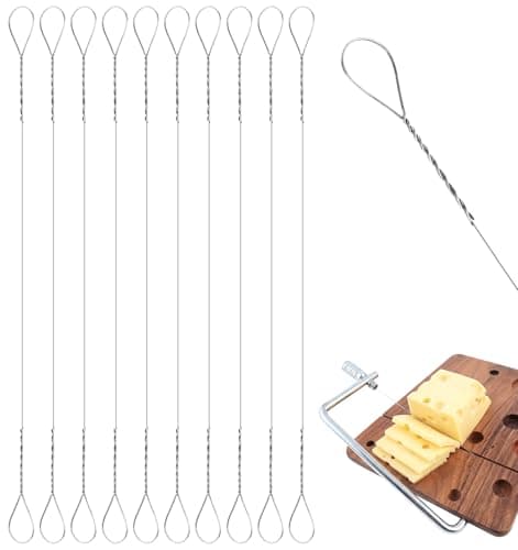 10 Pcs Stainless Steel Cheese Cutting Wire Replacement, Cheese Cutter Wires