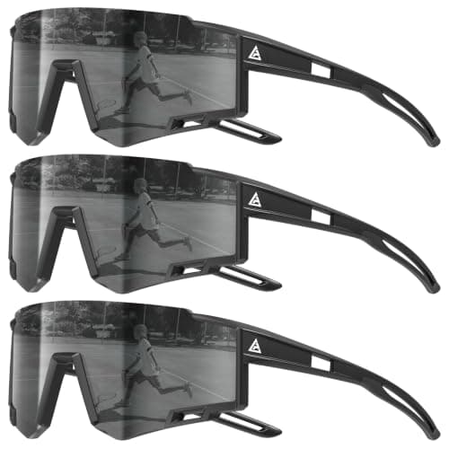 KALIYADI Polarized Kids-Sunglasses Sports Sunglasses-for-Kids: Boys Girls Sun Glasses with UV400 for Running Cycling Age 6-14