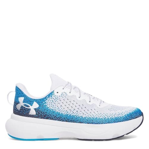Under Armour Men's Infinite, (108) White/Electric Blue/White, 8, US